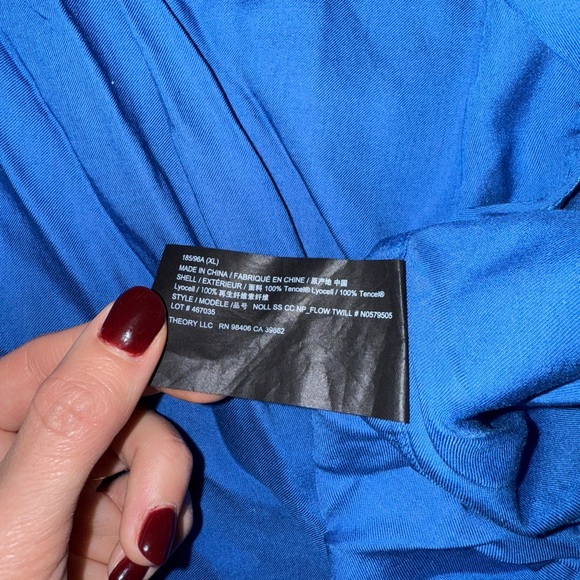 Theory Men’s Short Sleeve Button Down - Picture 2 of 3